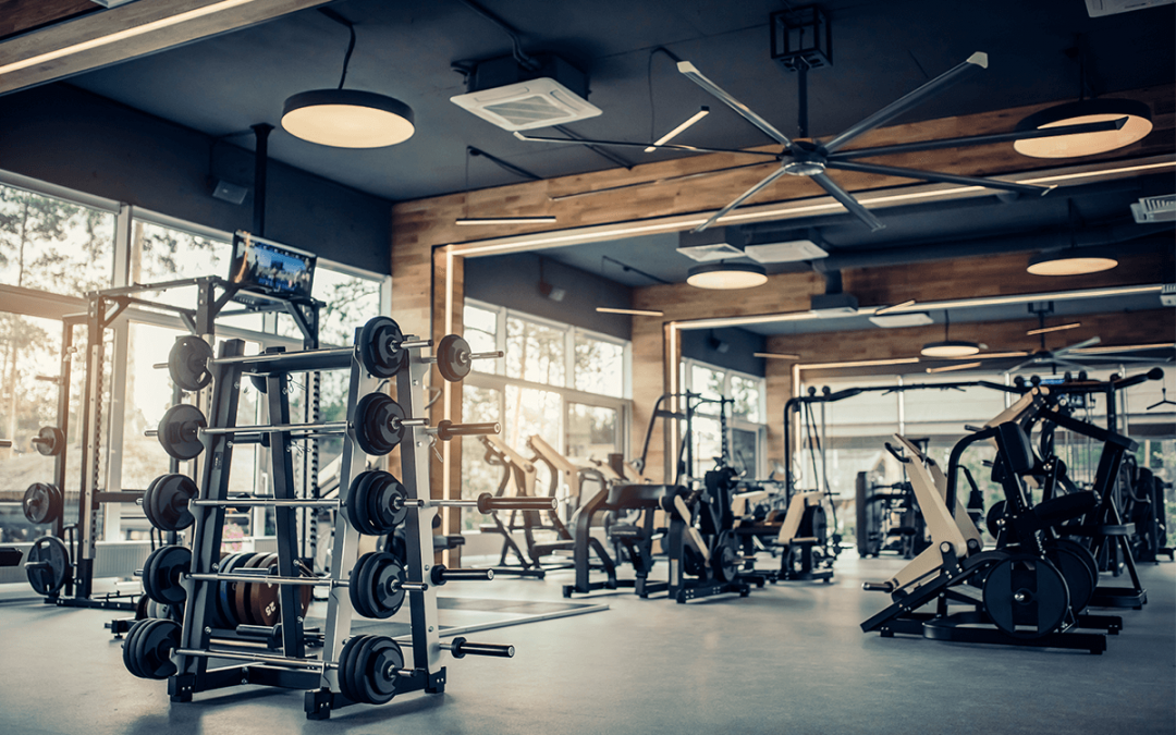 Picture of a commercial gym